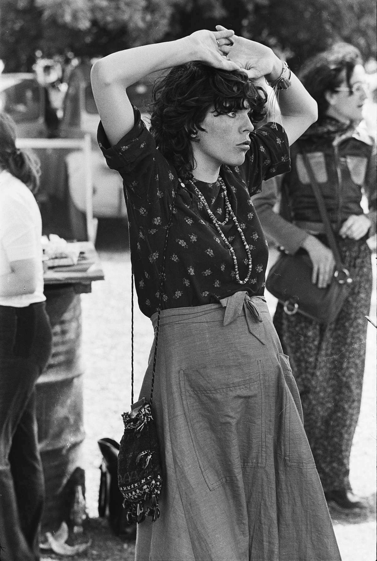 Dany Gander-Gosse, Rassemblement des militants du Mouvement de libération des femmes à la Cartoucherie, Paris, 1973