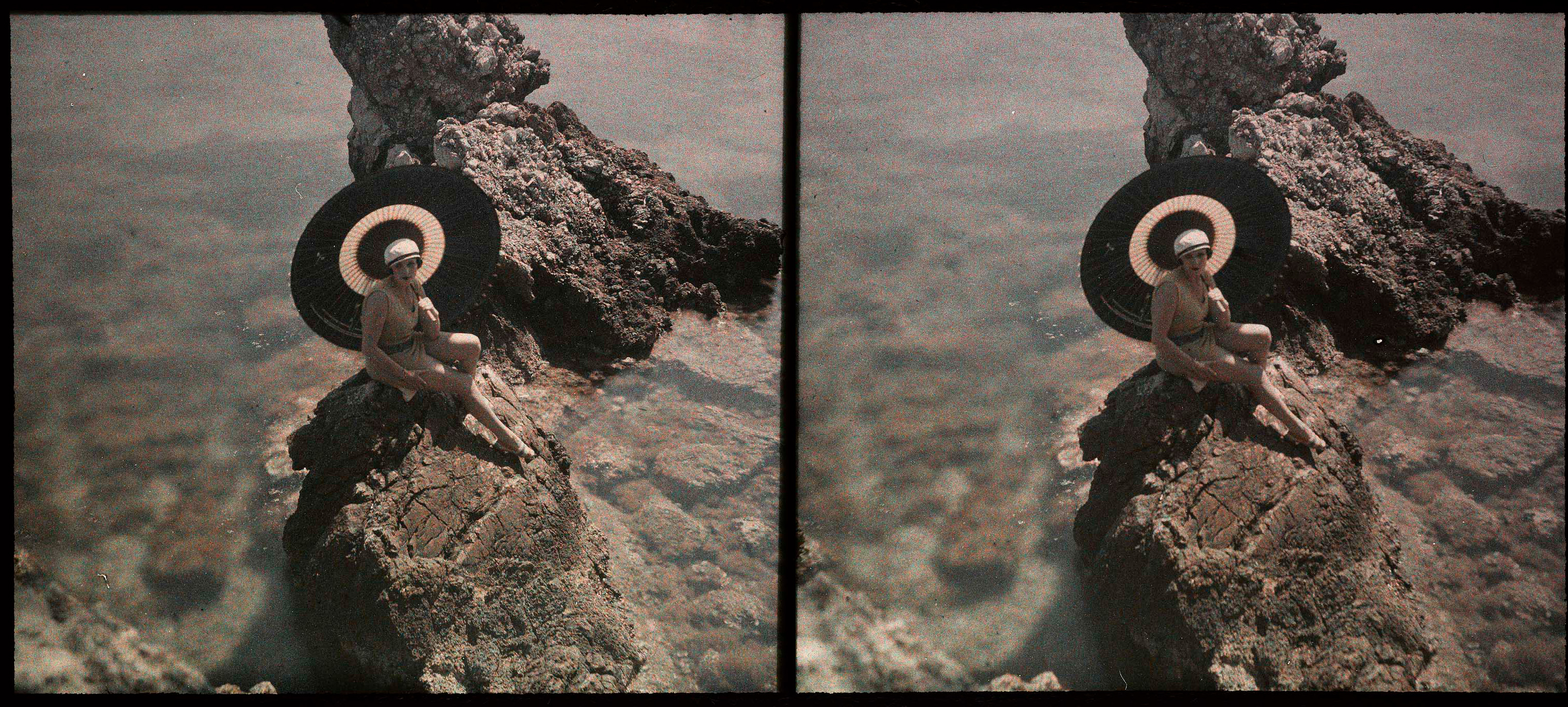 Jacques Henri Lartigue, Madeleine Messager, Île Saint-Honorat, Cannes (Alpes-Maritimes), 1927