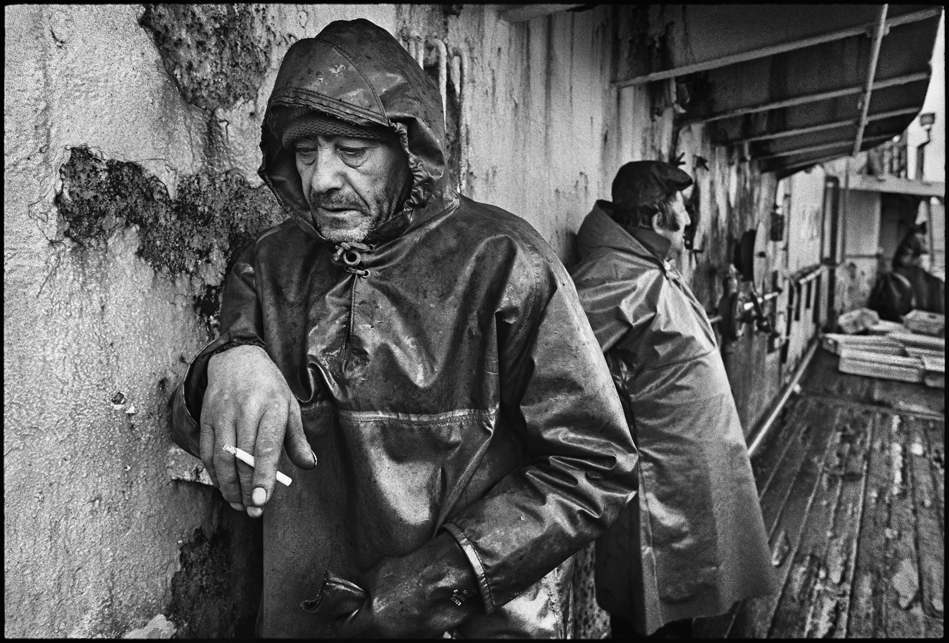 Jean Gaumy, À bord du chalutier espagnol Rowanlea, Atlantique Nord, 1998 © Jean Gaumy / Magnum Photos