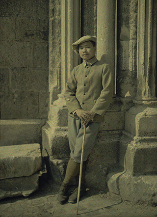Fernand Cuville, Sergent indochinois, Soissons (France), 1917
