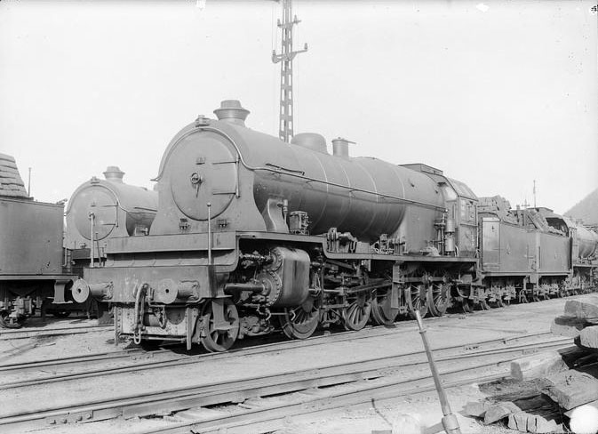 René Desclée, Locomotive type 36, vue de trois-quarts