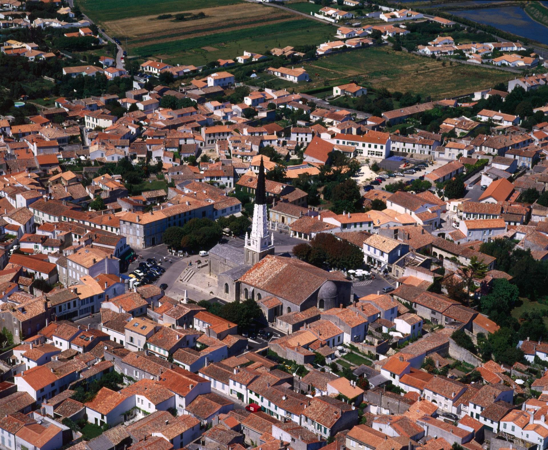 Michel Bernard, Vue aérienne d'église