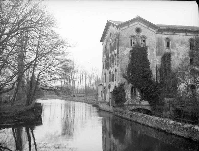 Fernand Baldet, Vieux moulin de la ferme la Folie au bord de l’Eure, 1932.03.26