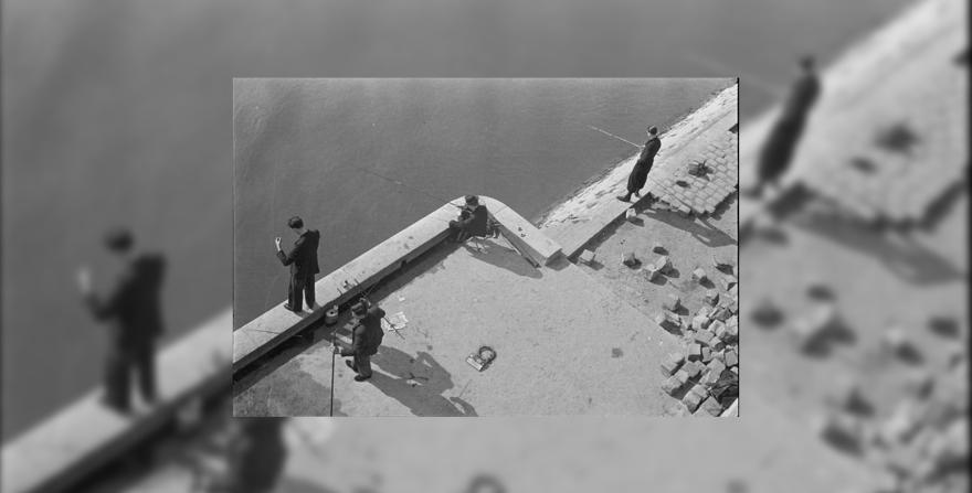 René-Jacques, Paris, sur les quais, 1930