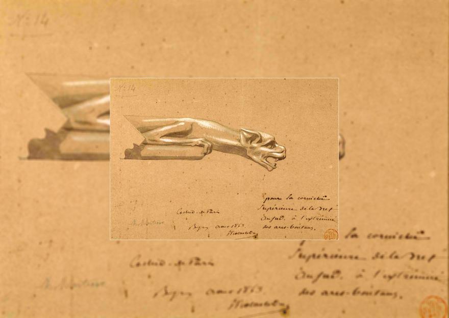 Eugène-Viollet le Duc, Gargouille