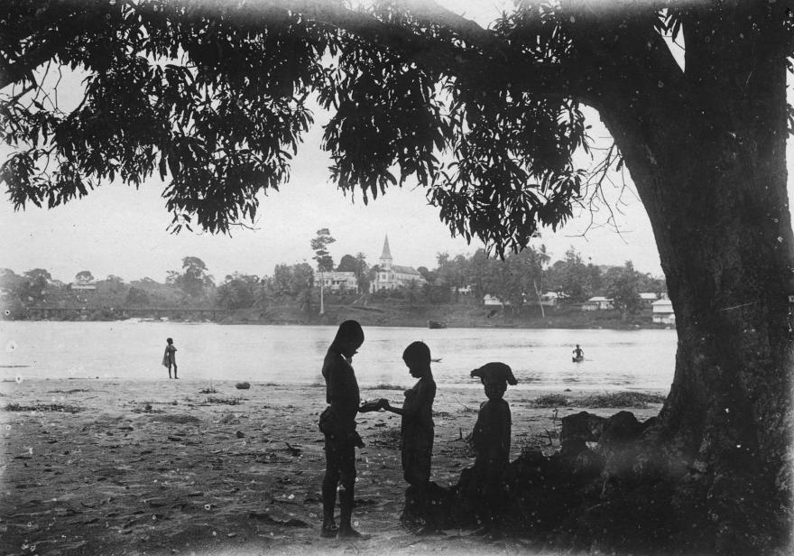 Frédéric Gadmer, vue sur la rivière, 1917.07.13