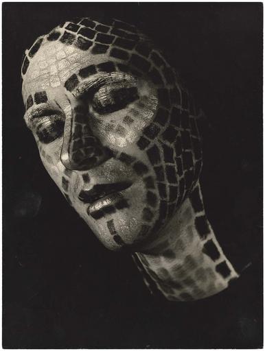 Thérèse le Prat, Wolfram Mehring : maquillage en mosaïque, 1961.04
