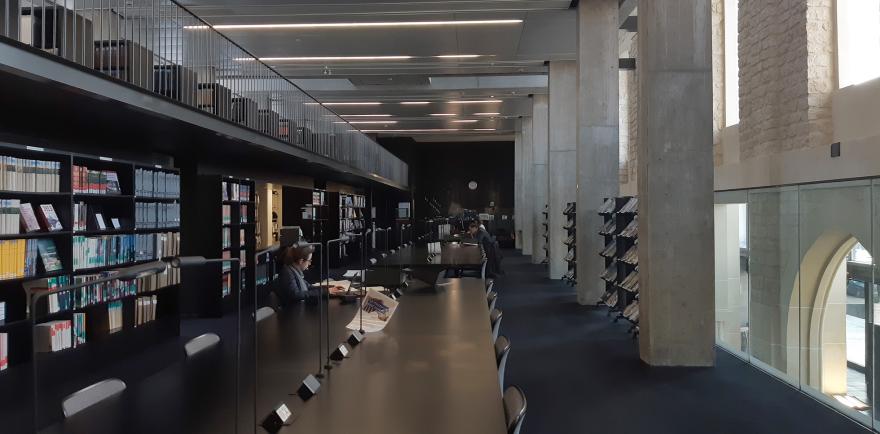 Map, salle de lecture