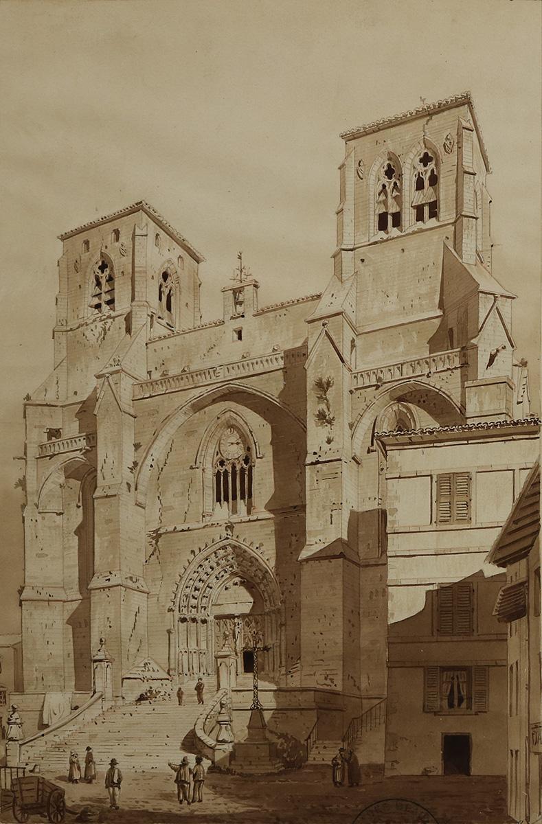 plan de l'Ancienne abbaye de la Chaise-Dieu