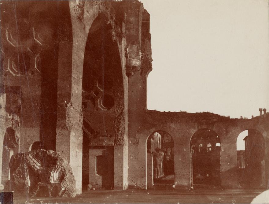 A-N Normand, Basilique de Maxence et Constantin, 1851