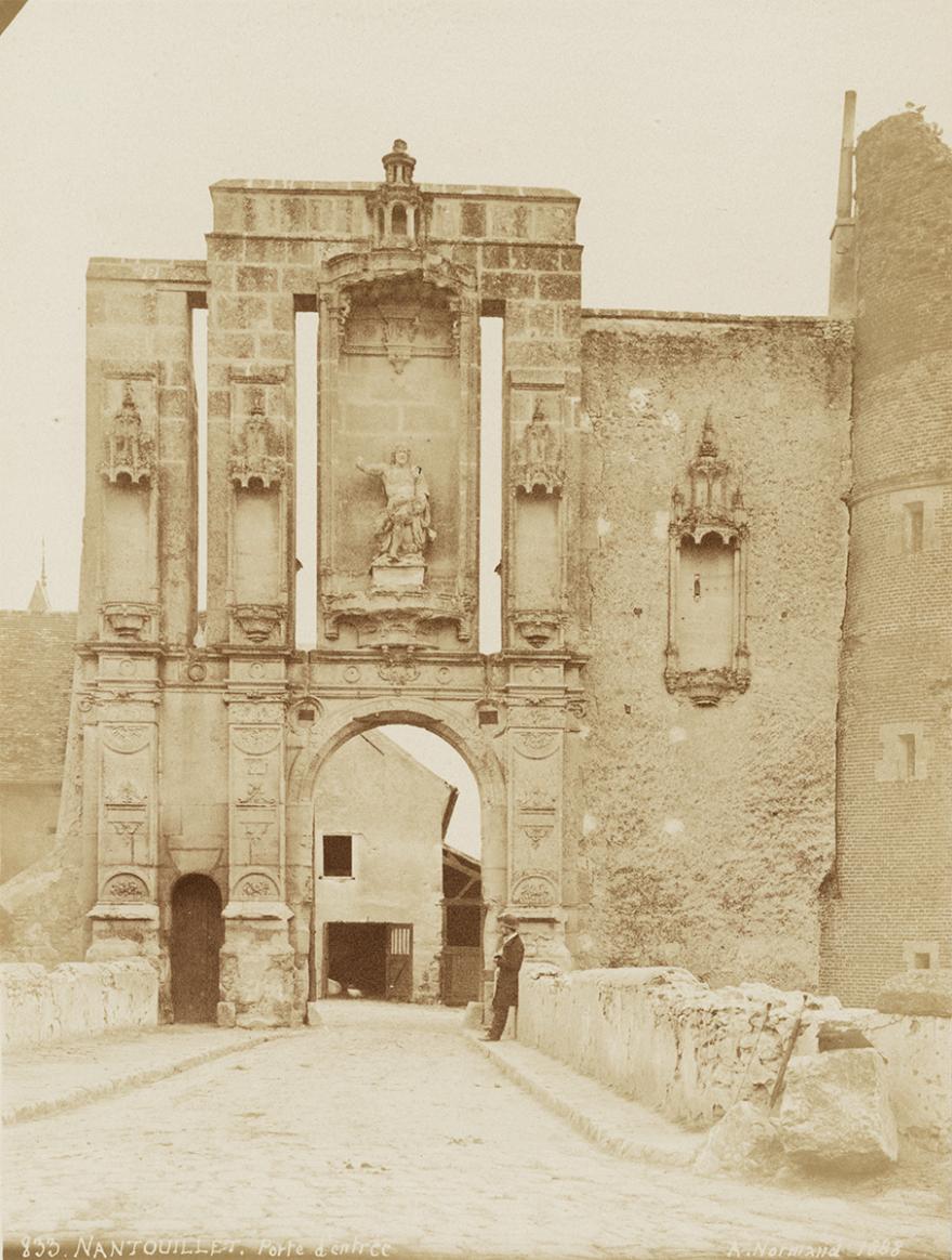 Portail d'entrée, Nantouillet, Seine-et-Marne, 1888