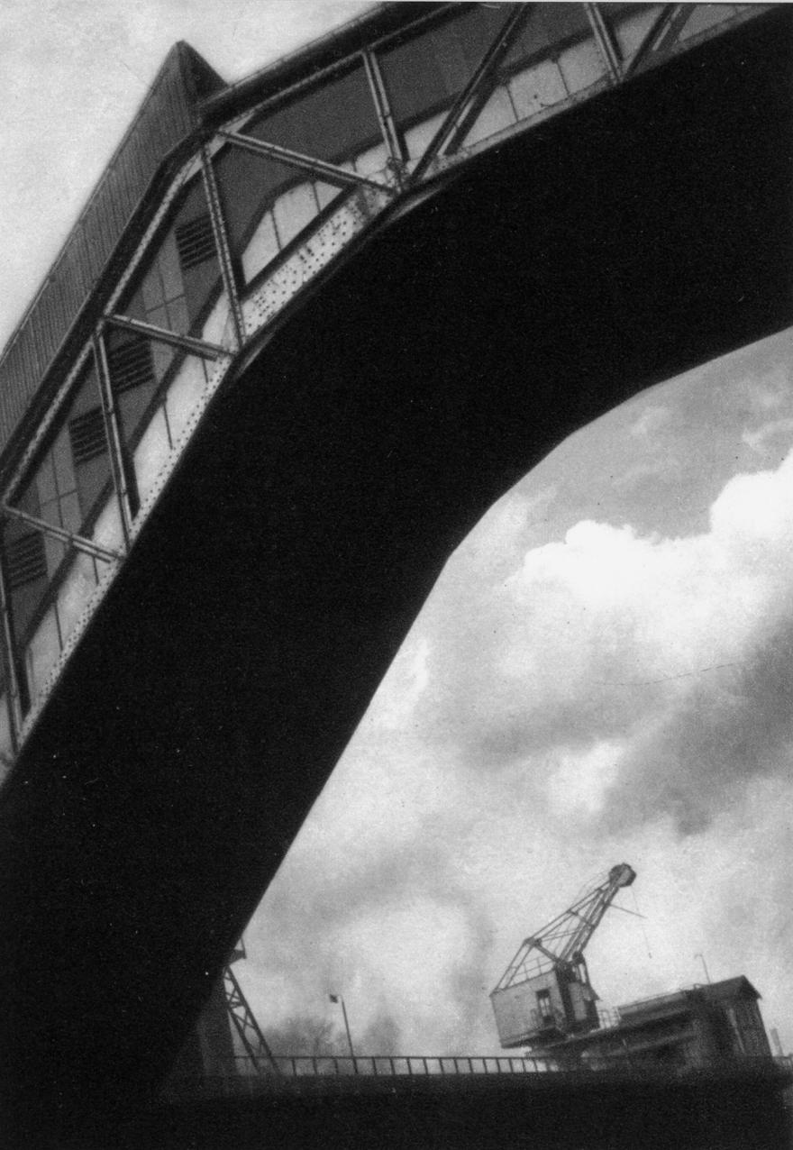 Jean Roubier, Grue sur un dock, 1933 (avant)
