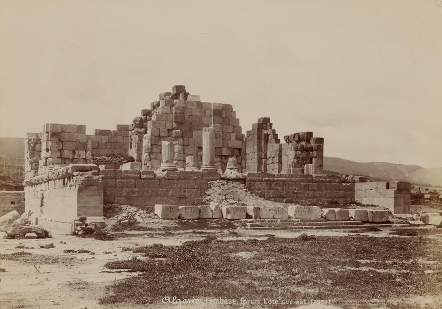 Médéric Mieusement, Côté sud-est du capitole, Lambèse-Tazoult (Algérie), 1893 © Ministère de la Culture (France), MPP, diff. RMN-GP