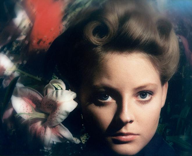  visage de Jodie Foster de face en 1983