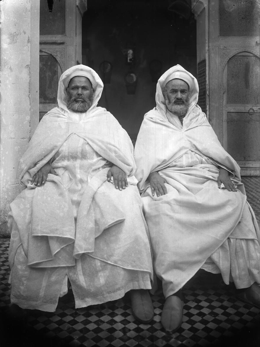 Pierre-marie Dieulefils, Portraits du Pacha et du Khalifat, Maroc, Fès (Maroc), 1914-1915