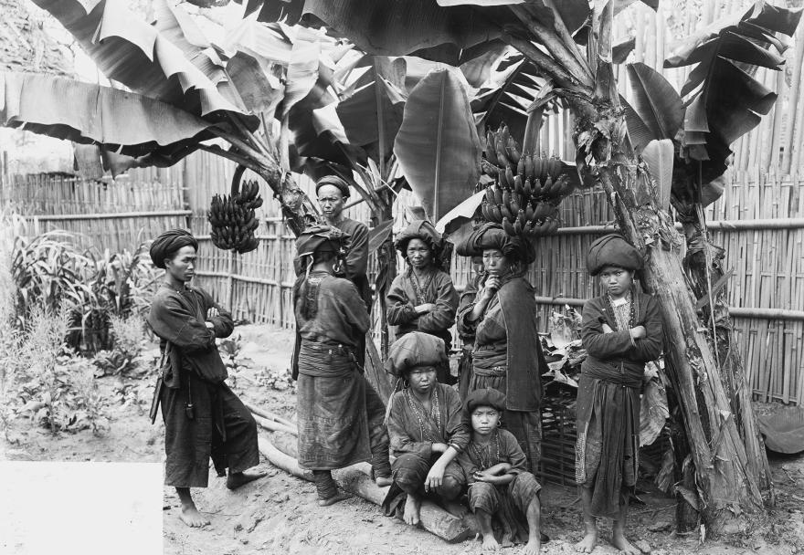 Pierre-marie Dieulefils, Portrait de groupe, Vietnam,1909