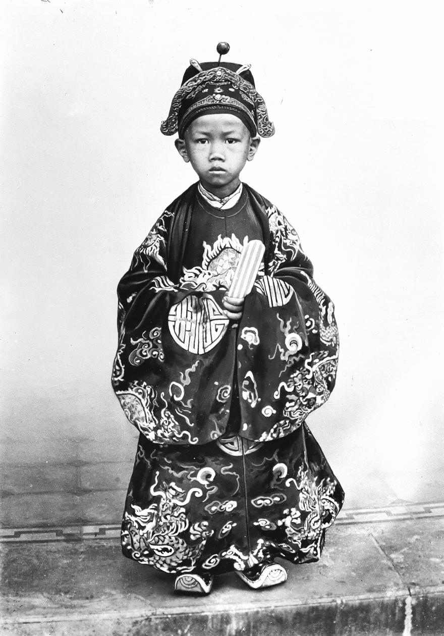 Pierre-marie Dieulefils, Le jeune empereur Duy-than, Vietnam,1909