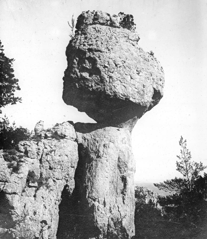 Touring Club de France, Les rochers, Montpellier-le-Vieux, (France)