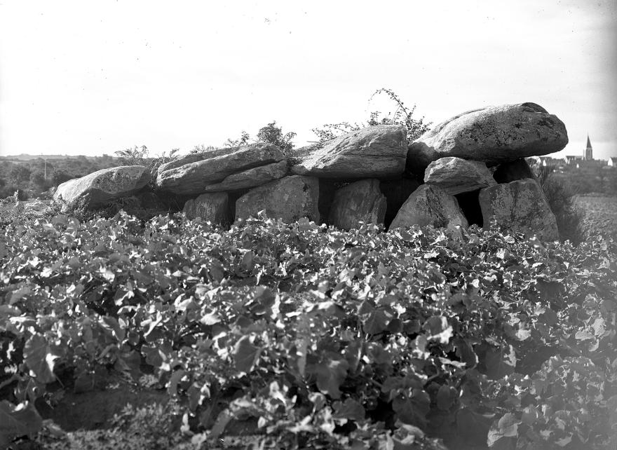 Gabriel Bretocq, Vue du côté de la galerie, vers le village,  Sainte-Reine-de-Bretagne, Loire-Atlantique