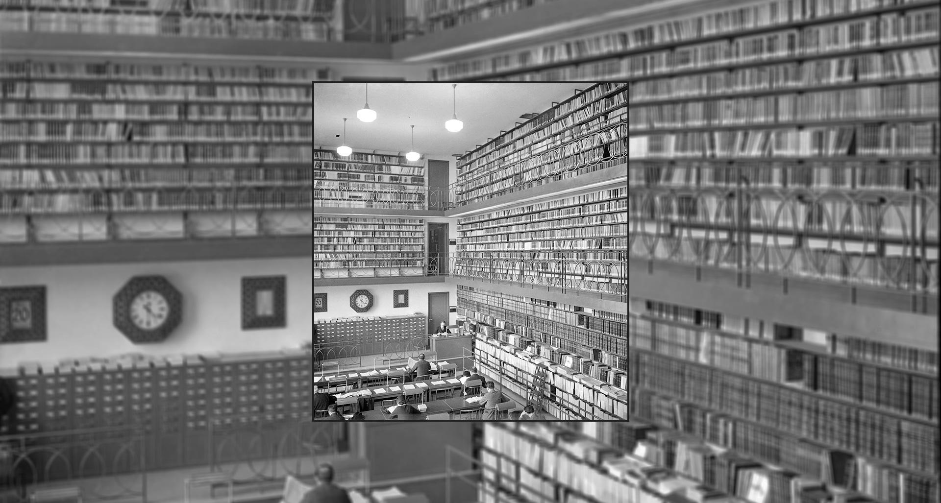 François Kollar, Bibliothèque de la chambre de commerce, Marseille, 1934-1939