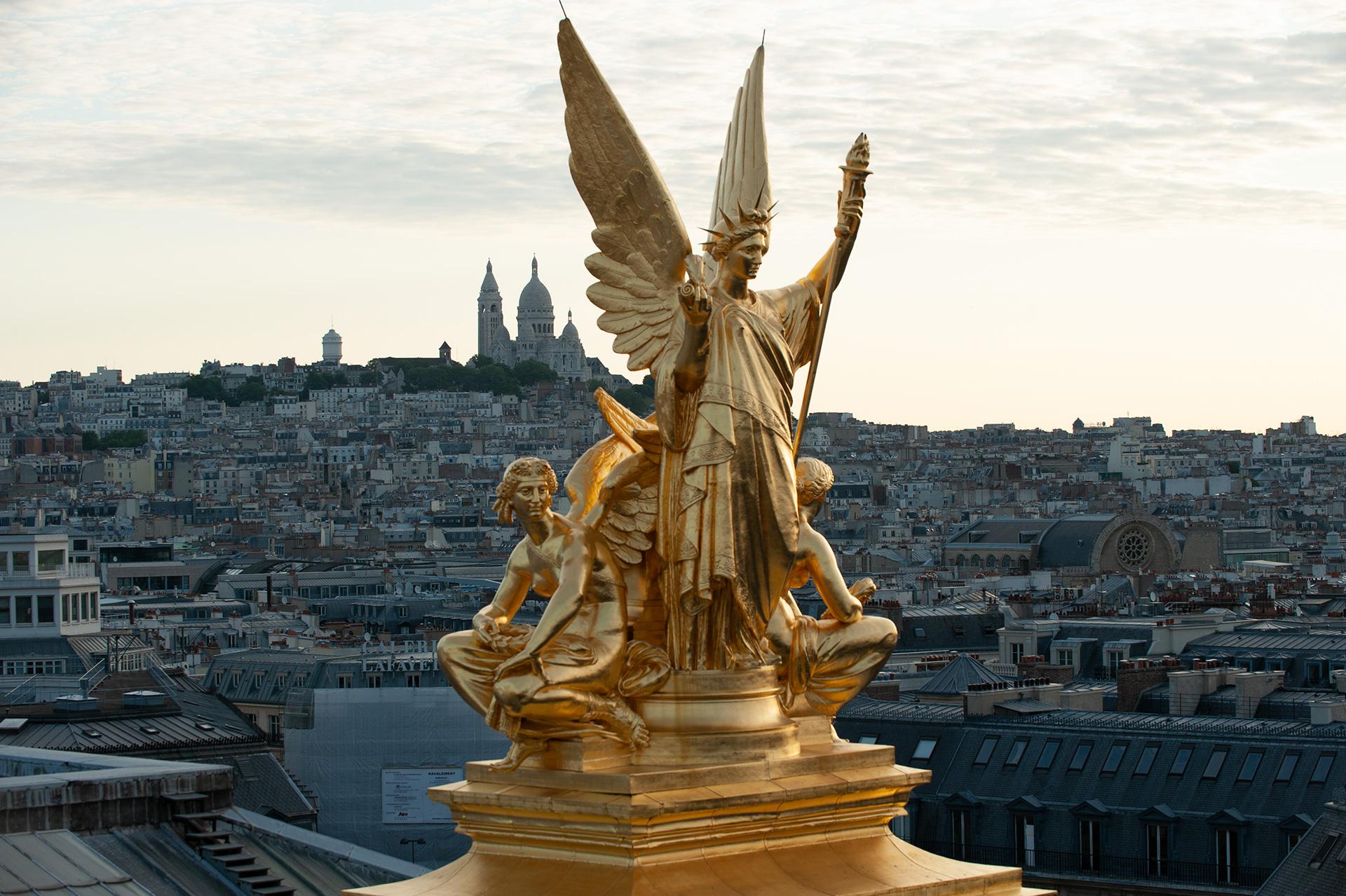 Hervé Tardy, Sculptures du toit de l'Opéra de Paris, 2009 © Donation Hervé Tardy, Ministère de la Culture (France), MPP, tous droits réservés