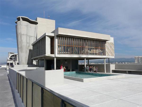Jean Marx, Unité d'habitation Le Corbusier, dite Cité Radieuse, à Marseille (Bouches-du-Rhône), classée MH dans sa totalité en 2023, 2010 © Monuments historiques.