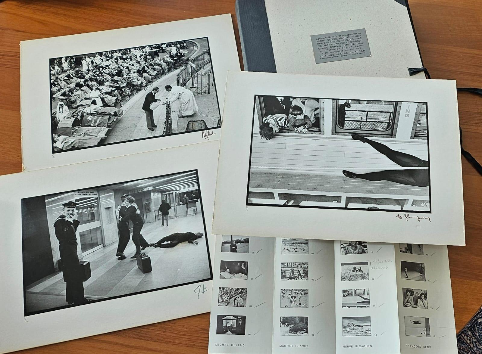 Porfolio de l'agence Viva édité en 1974 © DR.