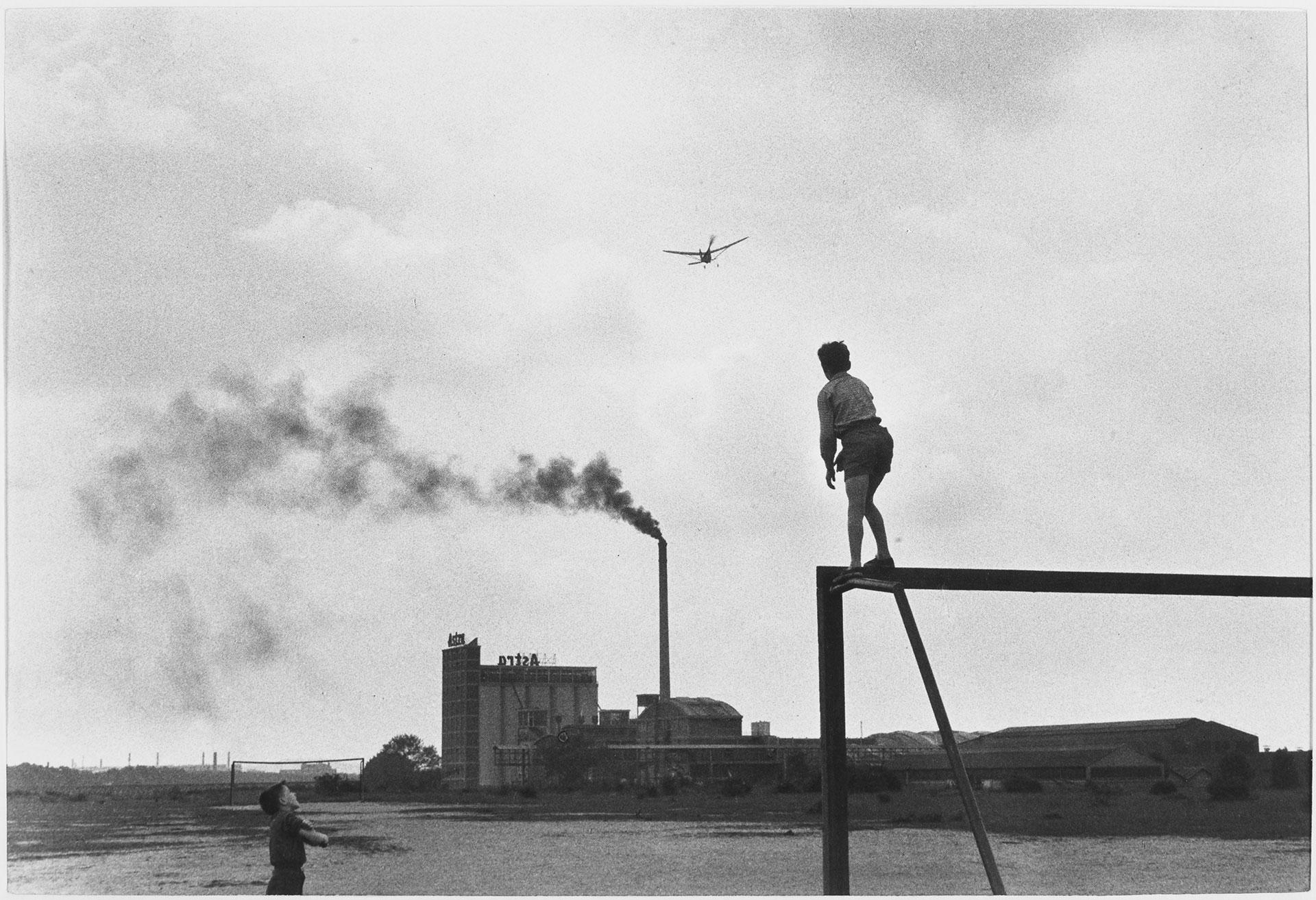 Willy Ronis, Île Saint-Denis (Seine-Saint-Denis), 1956
