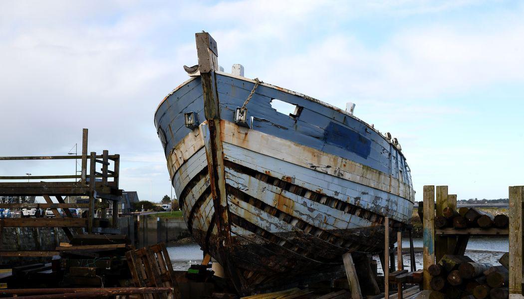 Pierre Taillefer, Bateau de pêche (chalutier-thonier) dit le Vieux Copain, ex Oronsay, Paimpol (Côtes-d'Armor), 2025. © Ministère de la Culture (France), Médiathèque du patrimoine et de la photographie, diffusion GrandPalaisRmn Photo