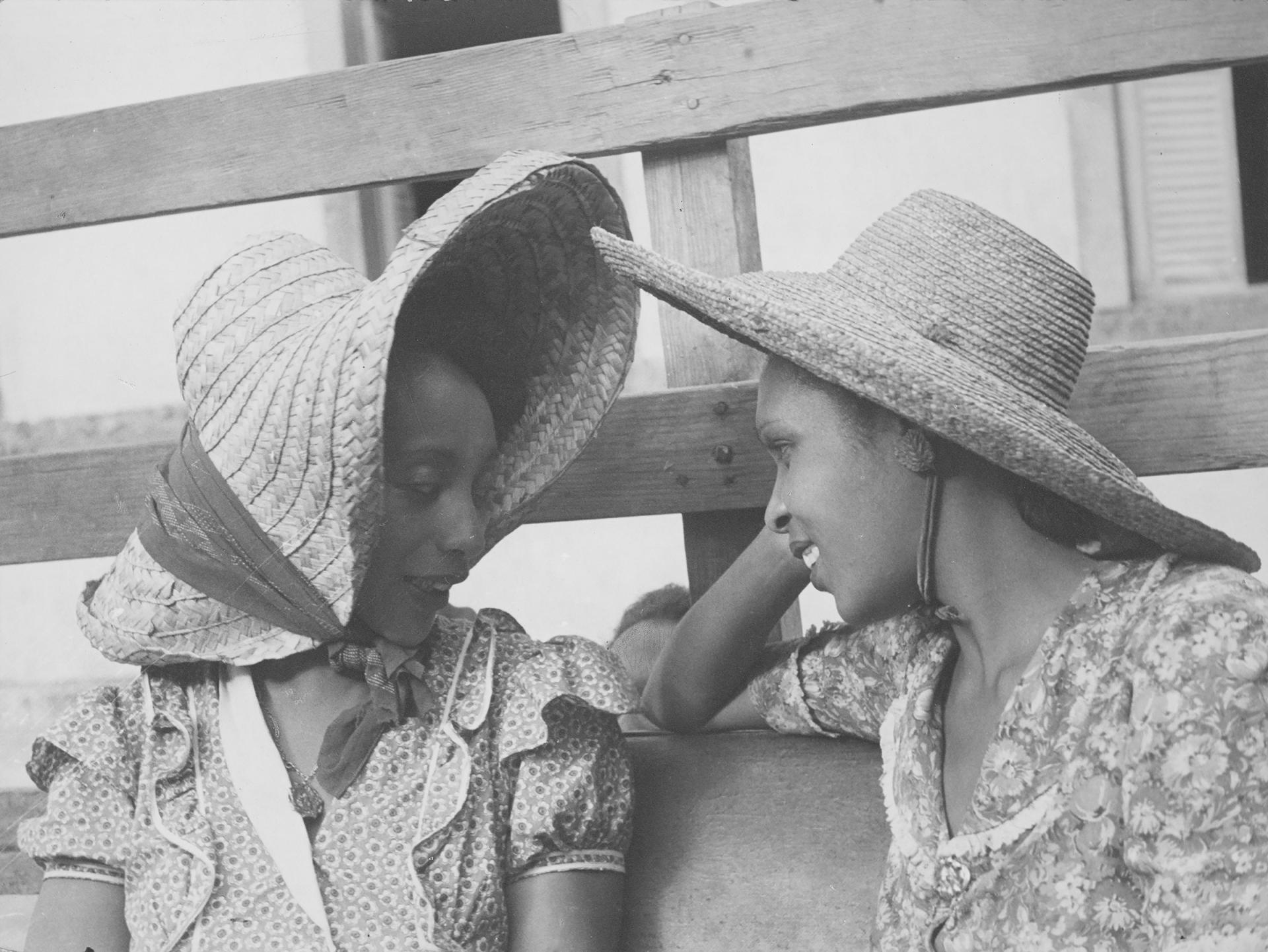 Portrait de Colette Maugée et Suzanne Césaire